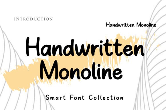 Download Handwritten Monoline - Handwritten Collection