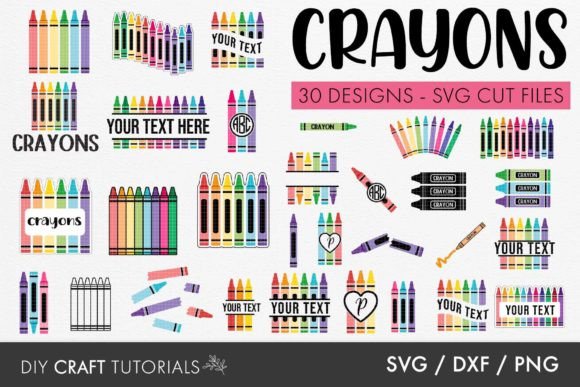 Download Crayon SVG Bundle - Premium Resources
