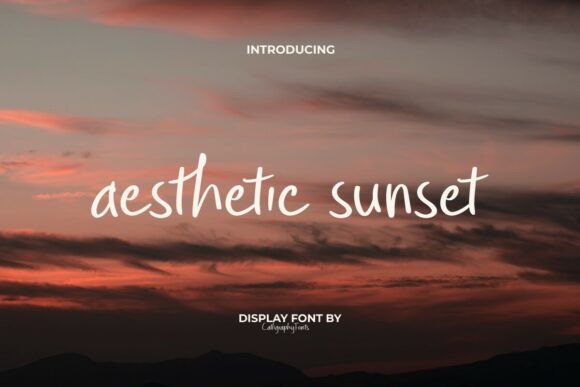 Download Aesthetic Sunset - Aesthetic sunset Collection