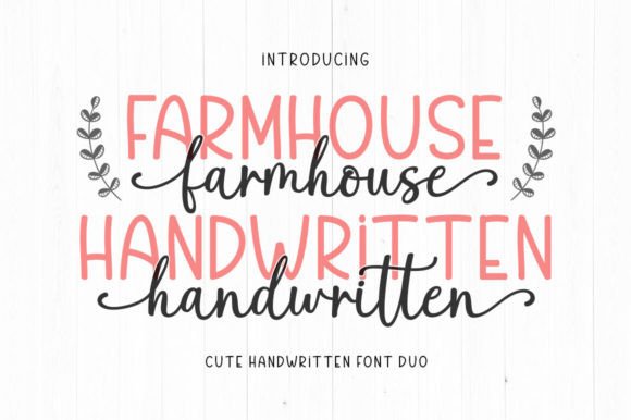 Download Farmhouse Handwritten - Handwritten Collection